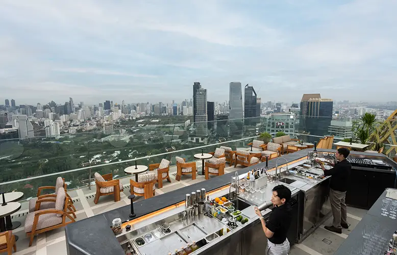 Spire Rooftop Bar Elevates Bangkok's Nightlife