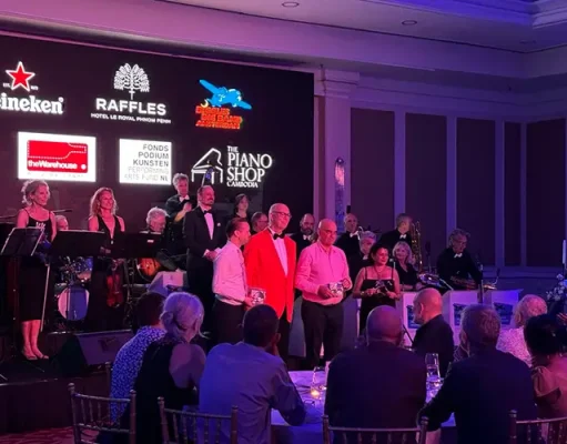 Raffles Hotel Le Royal in Cambodia Welcomes Back Biggles Big Band