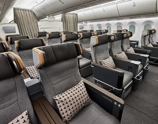 EVA Air Leads the Way with the Launch of Fourth-Generation Premium Economy Class Seats