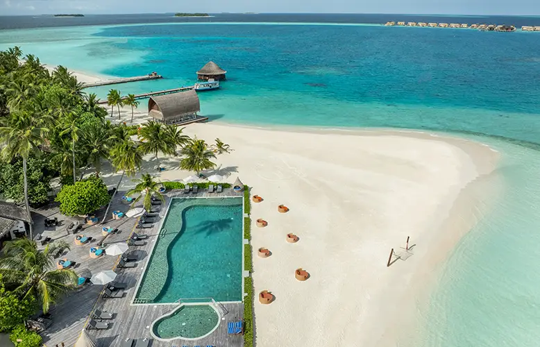 Angsana Velavaru_ Pool Bar Beach Pavilion_Aerial_7 copy