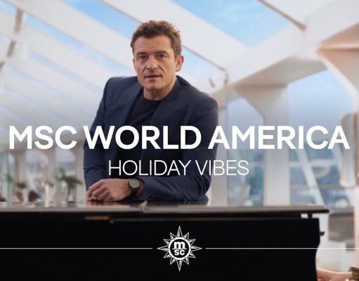 Orlando Bloom and the MSC World America: Experience the Future of Cruising