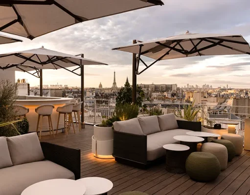 Hôtel Dame Des Arts Celebrates Spring With The Reopening Of The Most Beautiful Rooftop In Paris