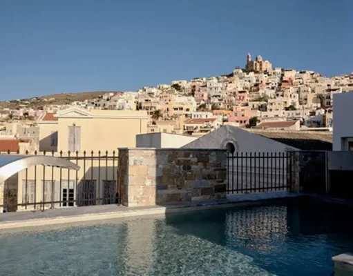 Newly Restored Neoclassical Mansion in Syros in Greece Opens for First Full Season
