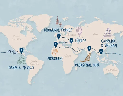 Butterfield & Robinson Launches Around the World in 60 Days Trip Collection for 60th Anniversary