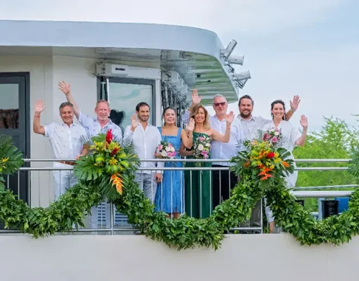 AmaWaterways Celebrates Historic Christening of AmaMagdalena in Colombia