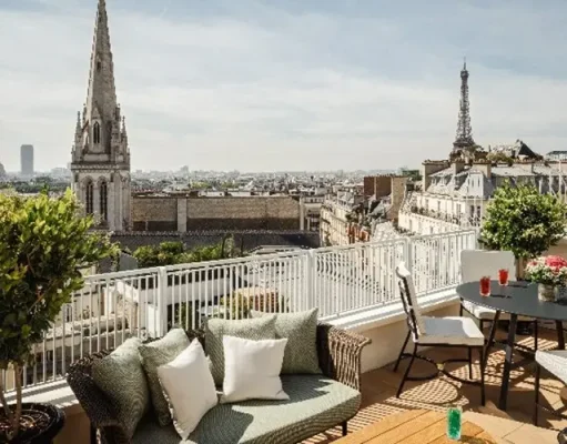 Paris Landmark Hôtel de Sers Reopens After Full Renovation Just Steps from Champs-Élysées