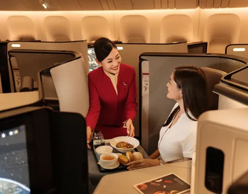 Cathay Pacific debuts North America’s first Aria Suite experience on Vancouver route