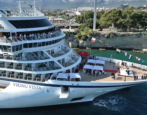 Viking Names Newest Ocean Ship in Croatia