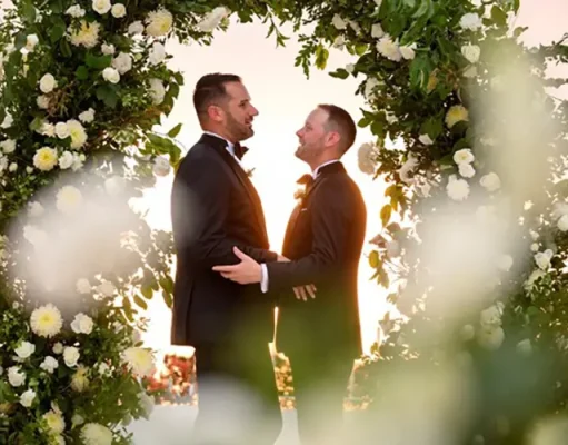 Love Is Love—And It Looks Spectacular from Here. 🌈LGBTQ+ Weddings at Grand Miramar