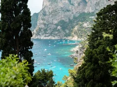 The Island of Capri and its Blue Grotto, a jewel of the Tyrrhenian Sea