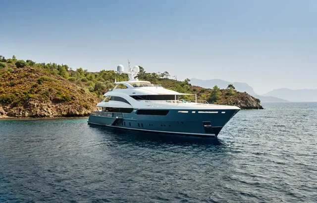 luxury-big-yacht-stay-sea-around-island-background-sky copy