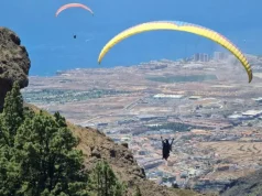 Top paragliding routes in Tenerife cliffs and coastlines