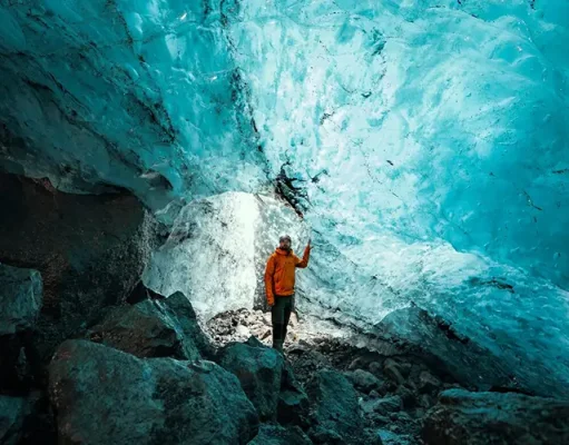 2025 Azure Ice Cave Opens at Sólheimajökull in Iceland