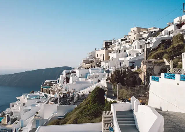 Santorini-high-angle-view-townscape-by-sea-against-clear-sky copy