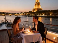 The most romantic way to see Paris: a Seine river dinner cruise