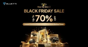BLUETTI Kicks Off Black Friday in Canada with Massive Savings on Reliable Power for Home and Outdoors