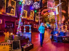 Bamburgh Castle Unveils Theatrical Christmas Transformation