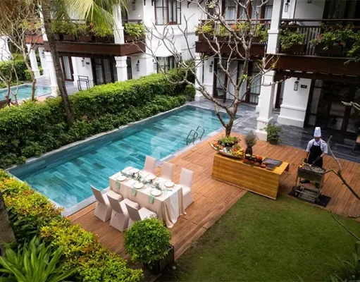 The Anam Cam Ranh’s Hilltop Pool Villas Sizzle with Private Gourmet Barbeques