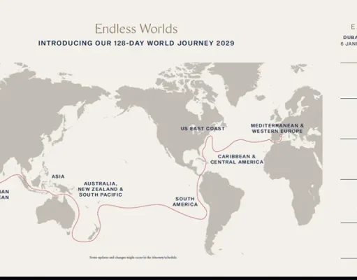 Endless Worlds: Explora Journeys’ Inaugural World Cruise 2029