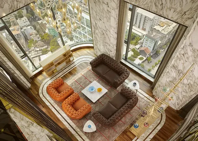 The Saigon Suite - Living Room - III copy