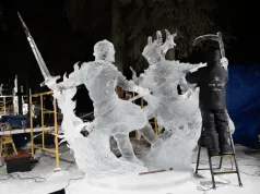 Daniel Stowe Botanical Garden Presents ‘Ice Sculptures at Stowe’