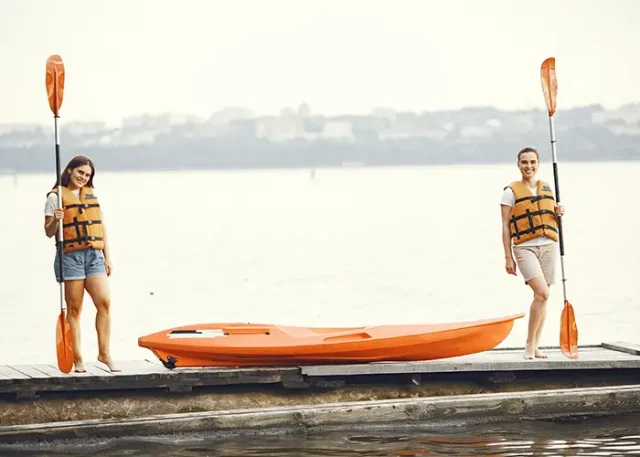 kayaking-women-kayak-girls-prepare-padding-lake copy