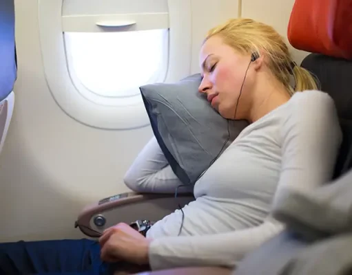 Expert reveals top tips on how to fall asleep on a plane