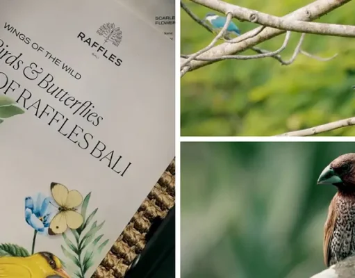 Raffles Bali Introduces “Wings of the Wild”