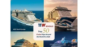 Top 50 Cruise Ships Around the World for 2026 Revealed by TTW
