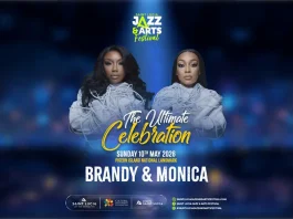 2026 Saint Lucia Jazz & Arts Festival Announces R&B Royalty Monica and Brandy as Headliners