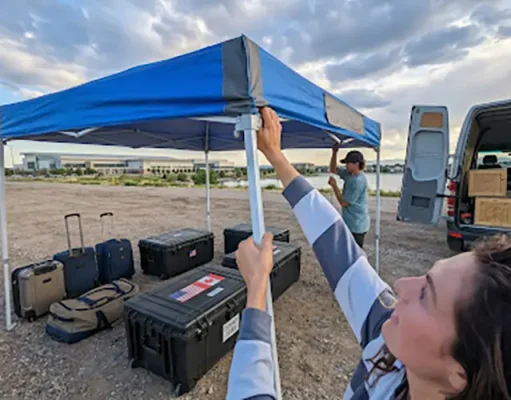 Traveling to Exhibit Your Brand in the US or Canada? Don’t Forget Your Canopy Setup