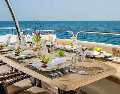 New Superyacht Tablescapes for the Mediterranean Summer Season