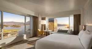 Inside the Fairmont Waterfront’s Coastal-Inspired Room Transformation