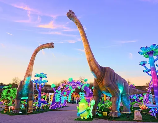 LuminoCity Dino Safari Festival Debuts in Metro Charlotte May 6-June 14