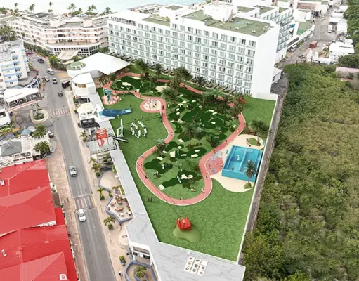 All-Inclusive Rooftop Entertainment and Adventure in the Caribbean.