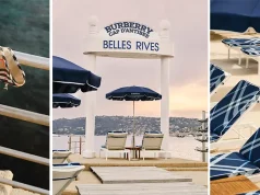 Burberry Arrives at Hôtel Belles Rives for the Summer