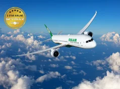 EVA Air Wins SKYTRAX 5-Star Airline Certification 11th Year in a Row