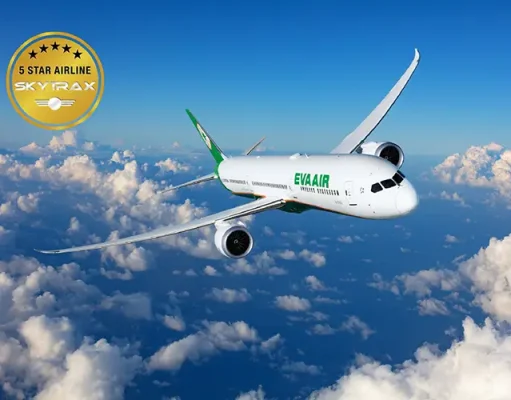EVA Air Wins SKYTRAX 5-Star Airline Certification 11th Year in a Row