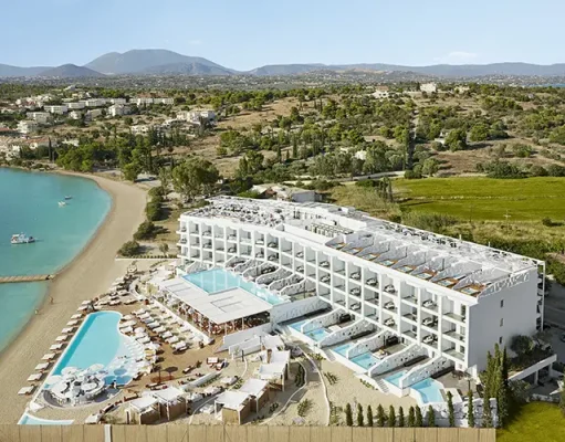 The Nikki Beach Resorts in Santorini and Porto Heli Reopen in May for the Summer 2026 Season