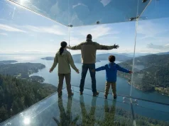 Malahat SkyWalk Officially Opens The Overhang – Canada’s First Sky-High Glass Cube Experience – On Vancouver Island