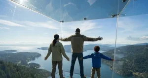Malahat SkyWalk Officially Opens The Overhang – Canada’s First Sky-High Glass Cube Experience – On Vancouver Island