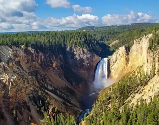 Yellowstone National Park map: the most exotic locations and destinations