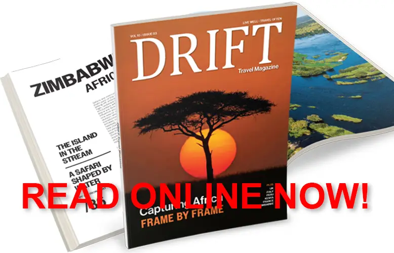 drift travel magazine with open pages read online copy