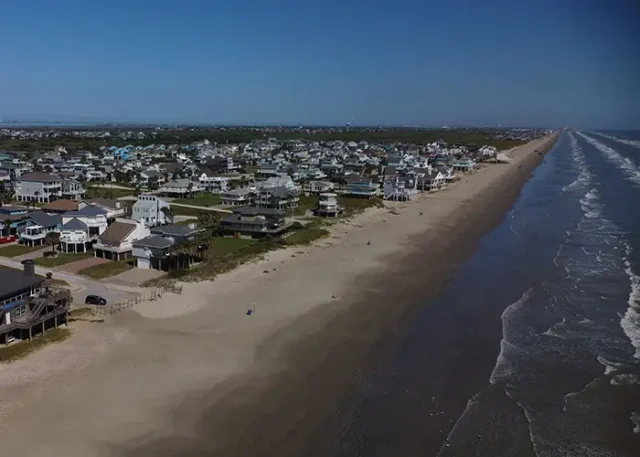 drone-view-resort-galveston-beach