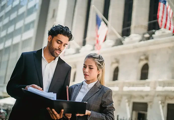 Cross-border financial documents during a planning review