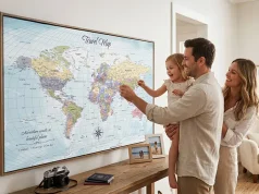 How to Style a Travel-Themed Wall in Your Home
