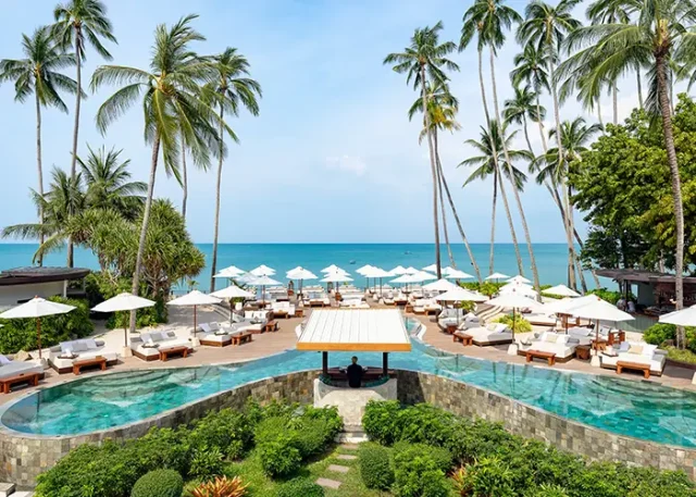 Nikki Beach Resort and Spa Koh Samui on Lipa Noi Beach