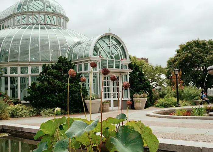 Out side Botanical Garden, The Bronx, NY, USA