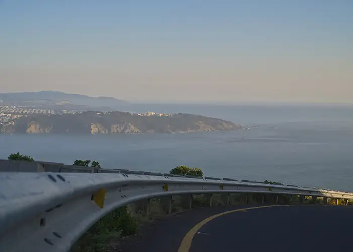 A scenic California coastal highway