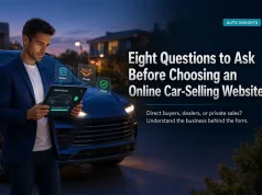 Eight Questions to Ask Before Choosing an Online Car-Selling Website
